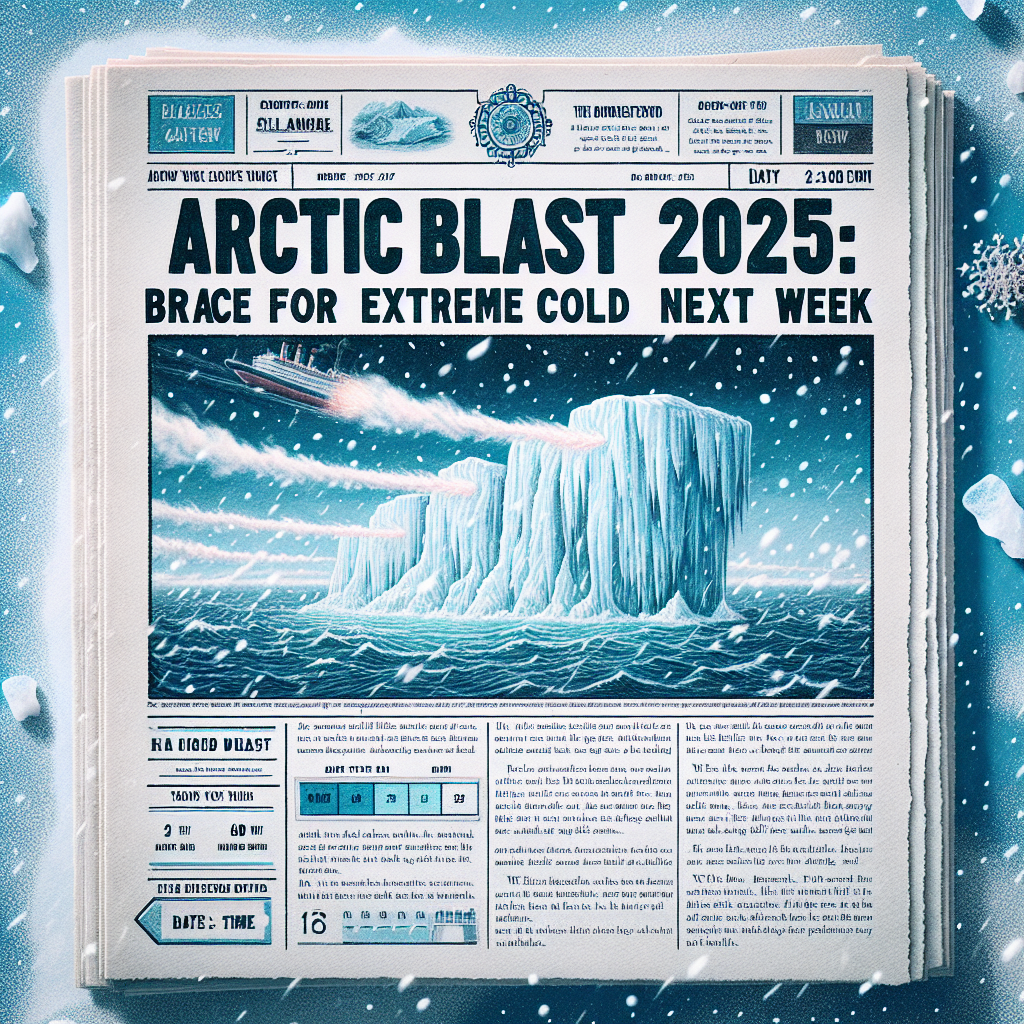 Arctic Blast 2025: Brace for Extreme Cold Next Week