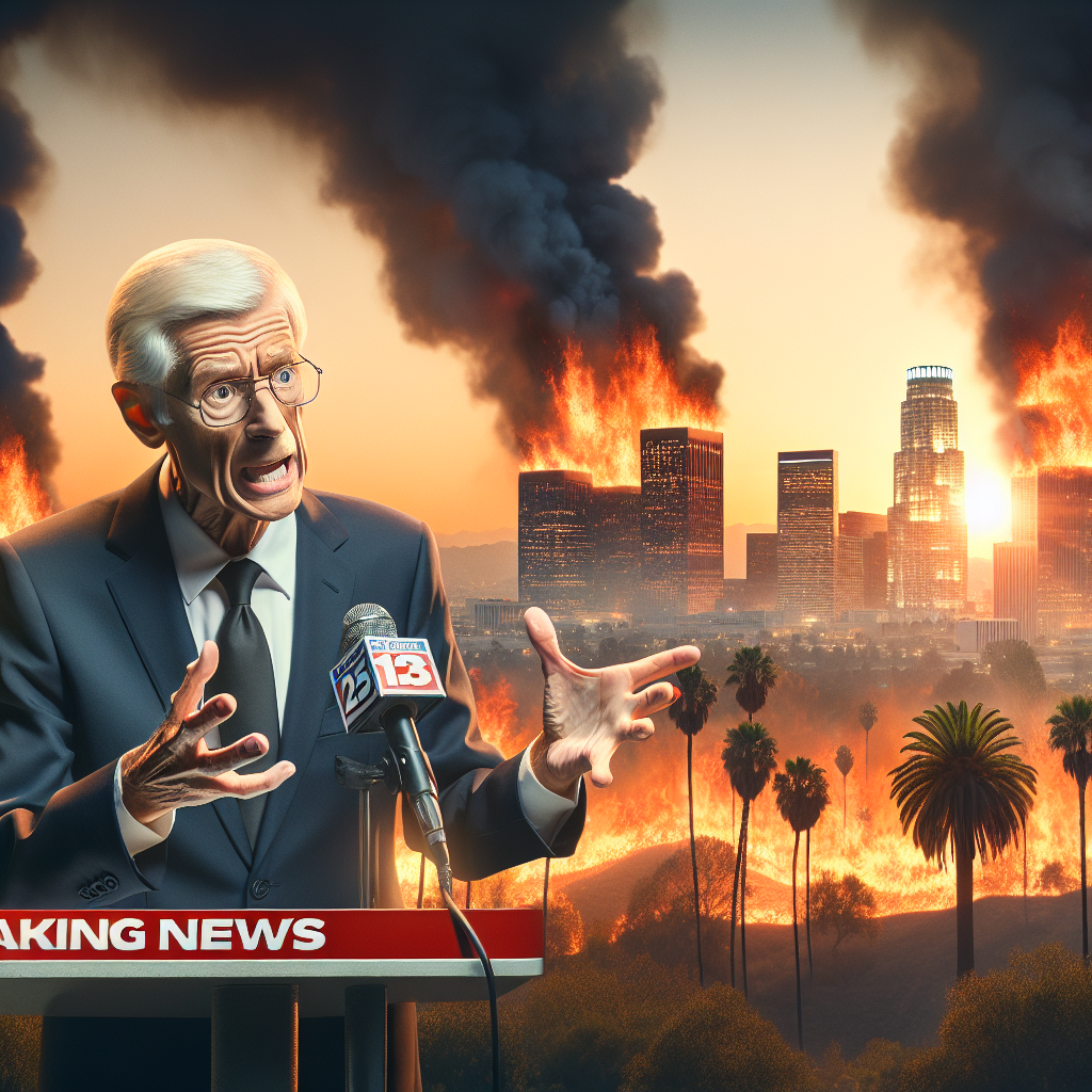 Biden Describes Los Angeles Fires as California's Most "Devastating" Ever