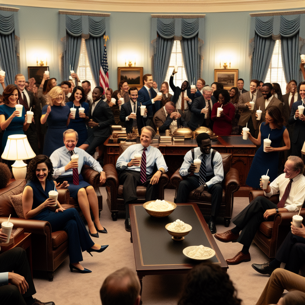 Biden's Last Days in Office: A White House Farewell with Milkshakes