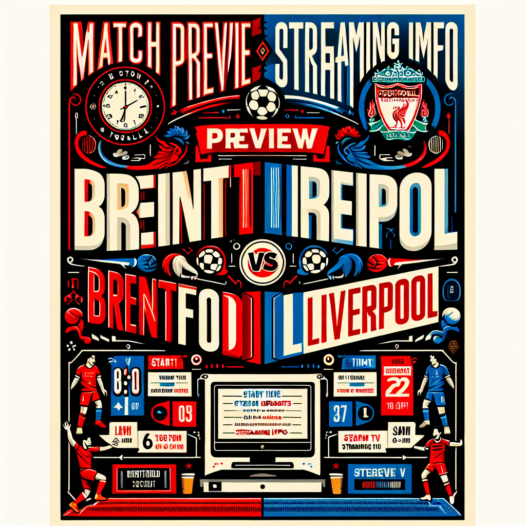 Brentford vs Liverpool: Match Preview, Start Time, Team Updates, and Streaming Info