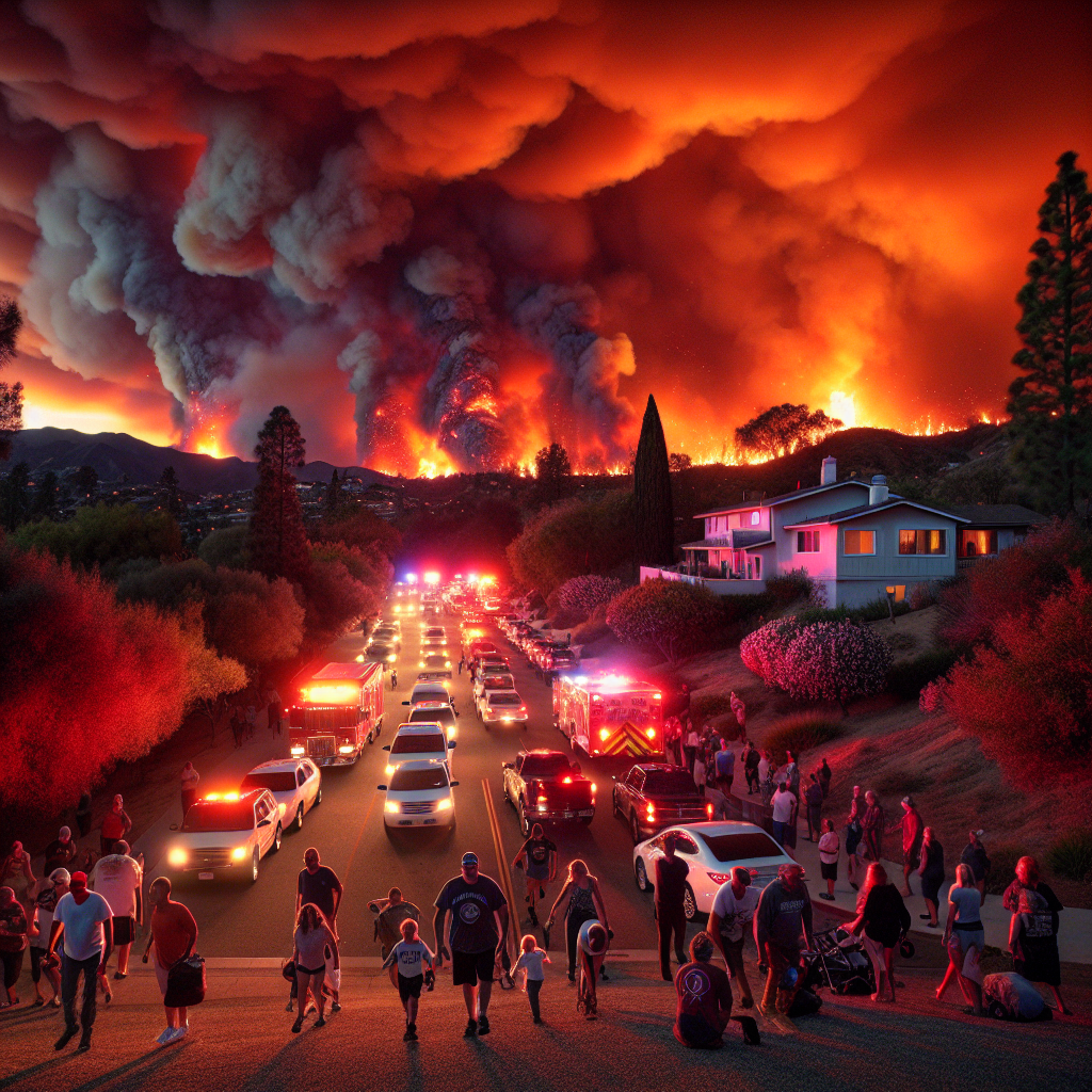 California Wildfire Triggers Urgent Evacuations