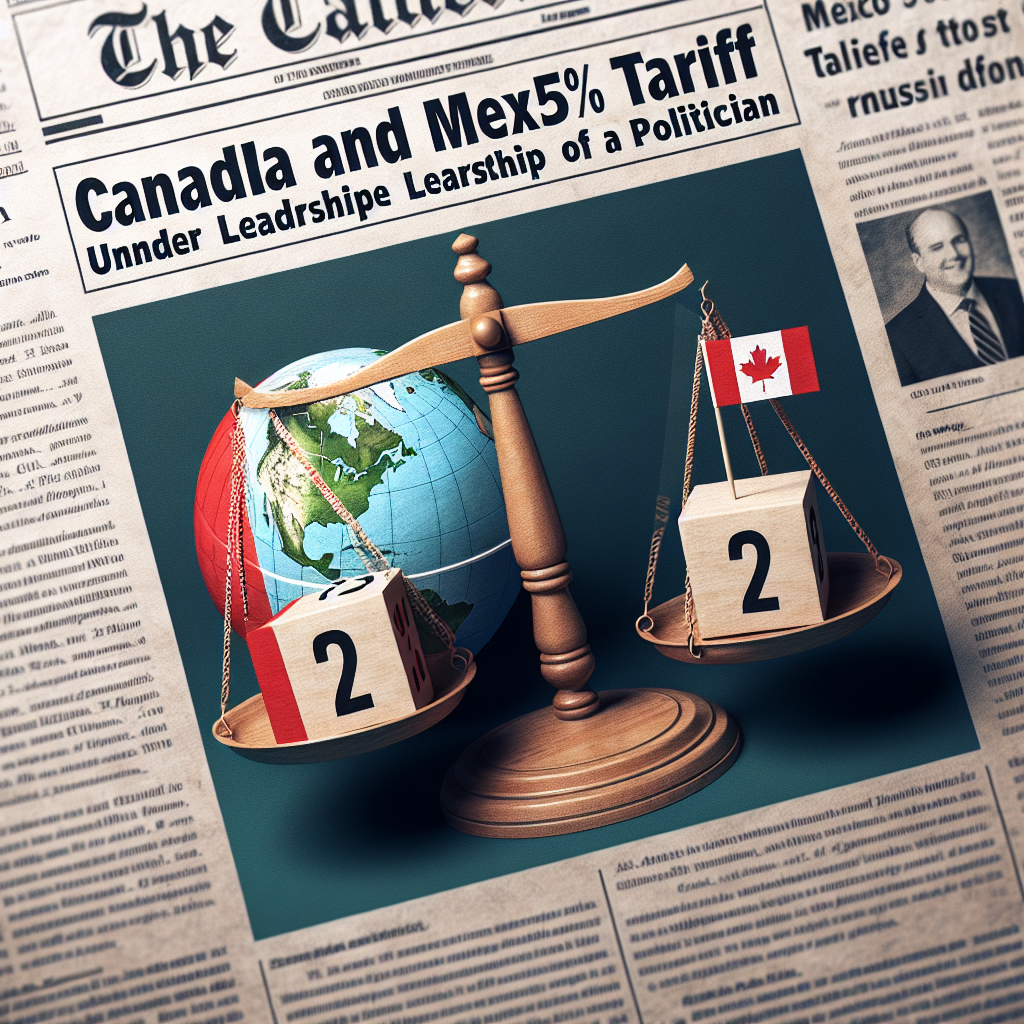"Canada and Mexico Face 25% Tariff Under Trump's Leadership"