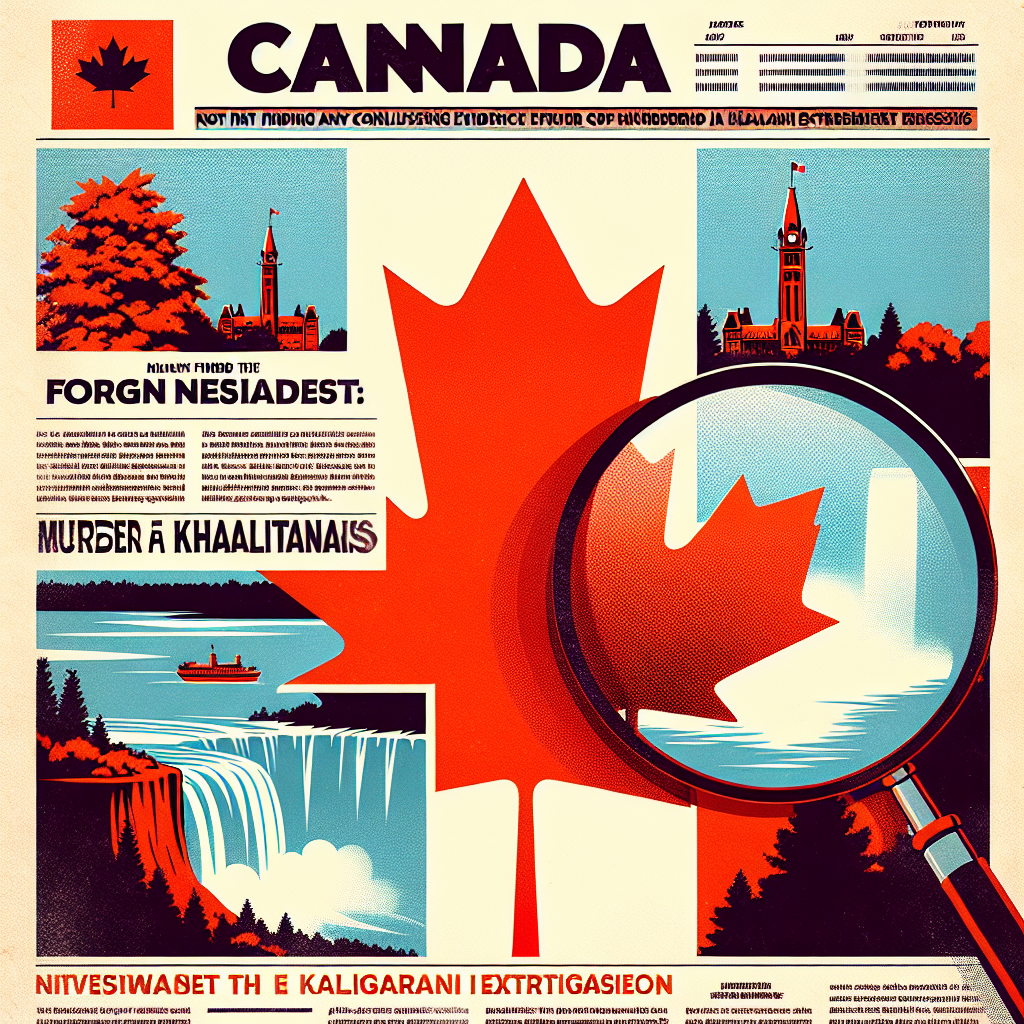 "Canada Finds No Conclusive Foreign Involvement in Khalistani Terrorist's Murder"