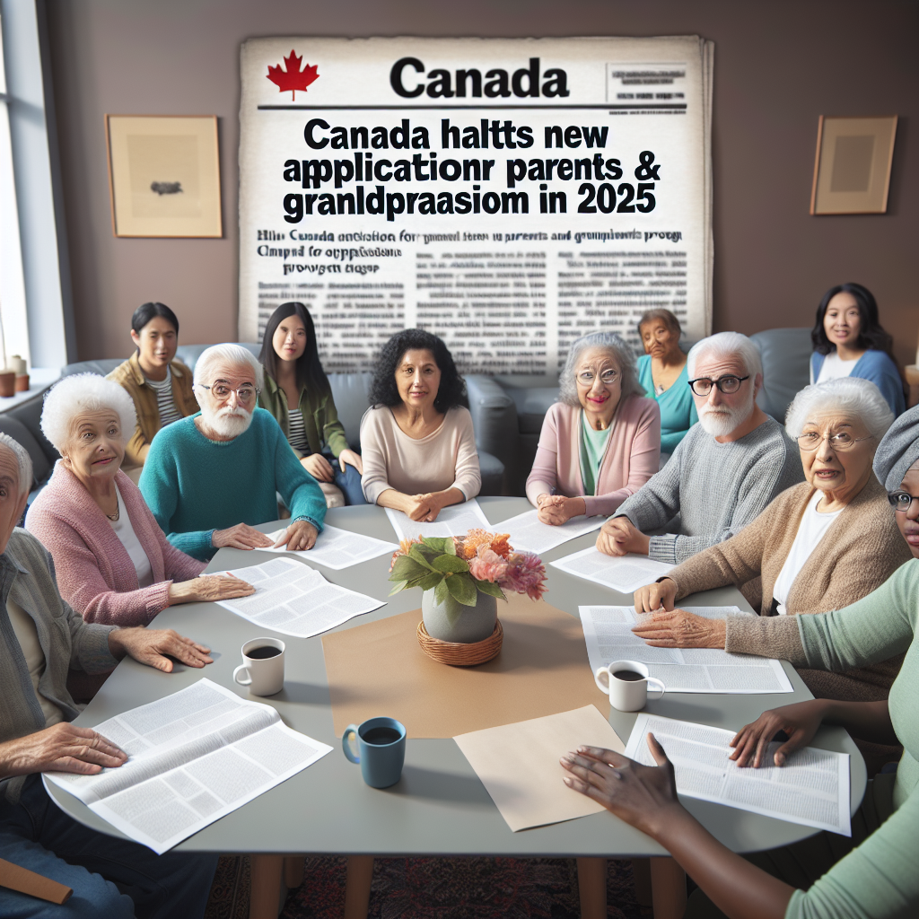 Canada Halts New Applications for Parents and Grandparents Program in 2025