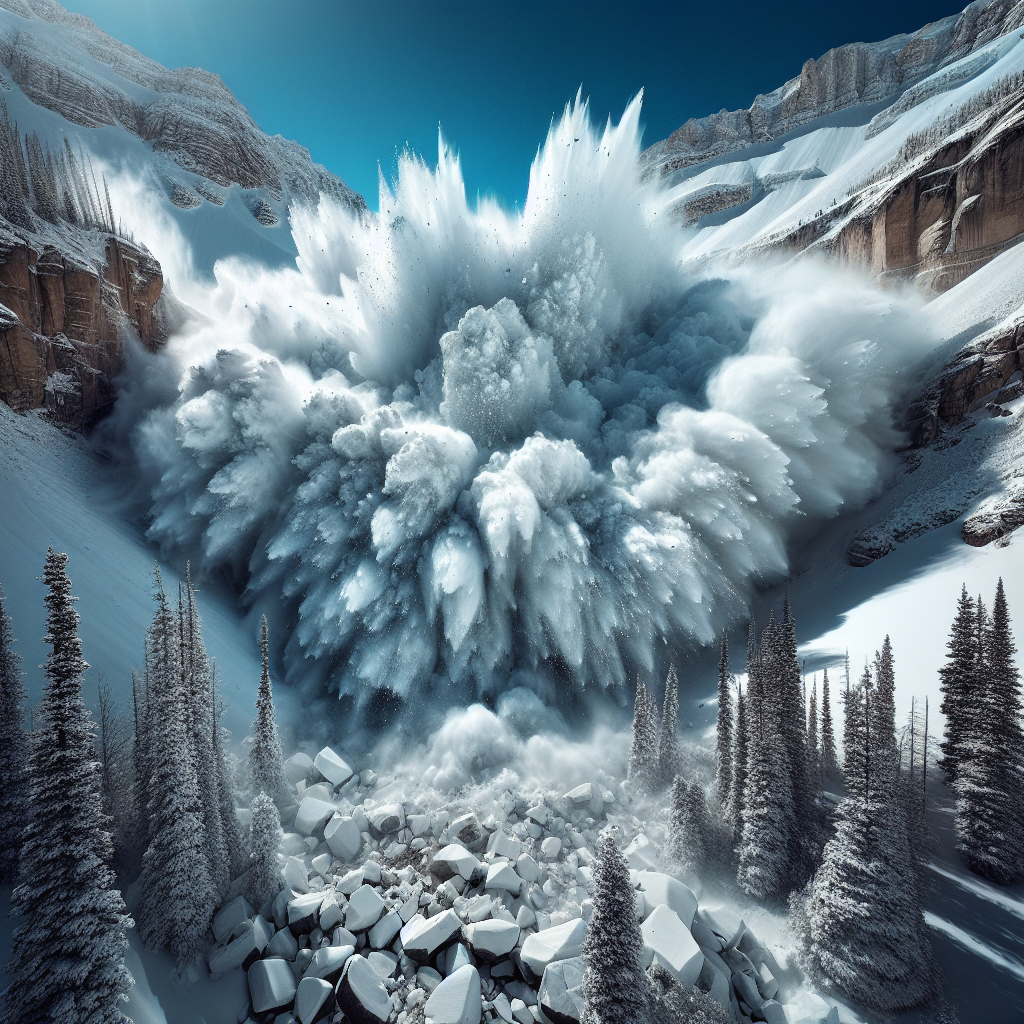 Captivating Footage of a Utah Avalanche