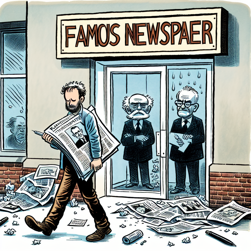 Cartoonist Leaves Washington Post After Sketch Criticizing Owner and Trump is Rejected