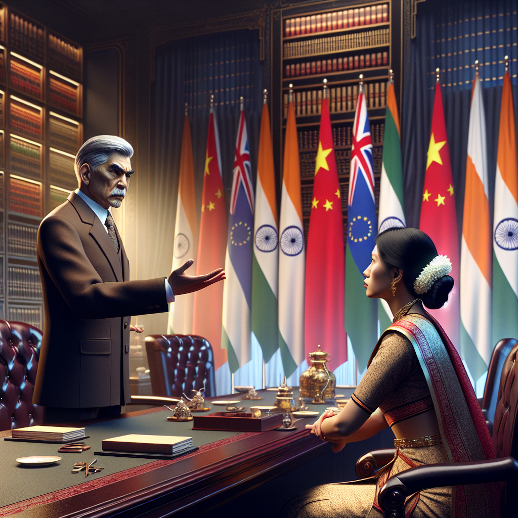 "China Minister Urges Action in Meeting with Indian Foreign Secretary"