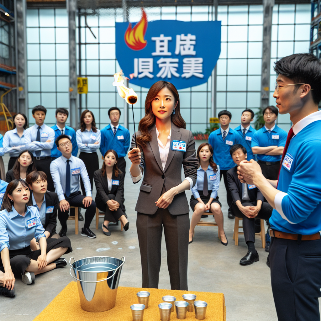 Chinese Company Compels Employees to Eat Fire in "Confidence-Building" Exercise