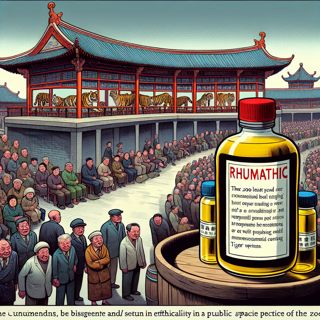 Chinese Zoo Faces Backlash for Selling Tiger Urine as Rheumatism Remedy