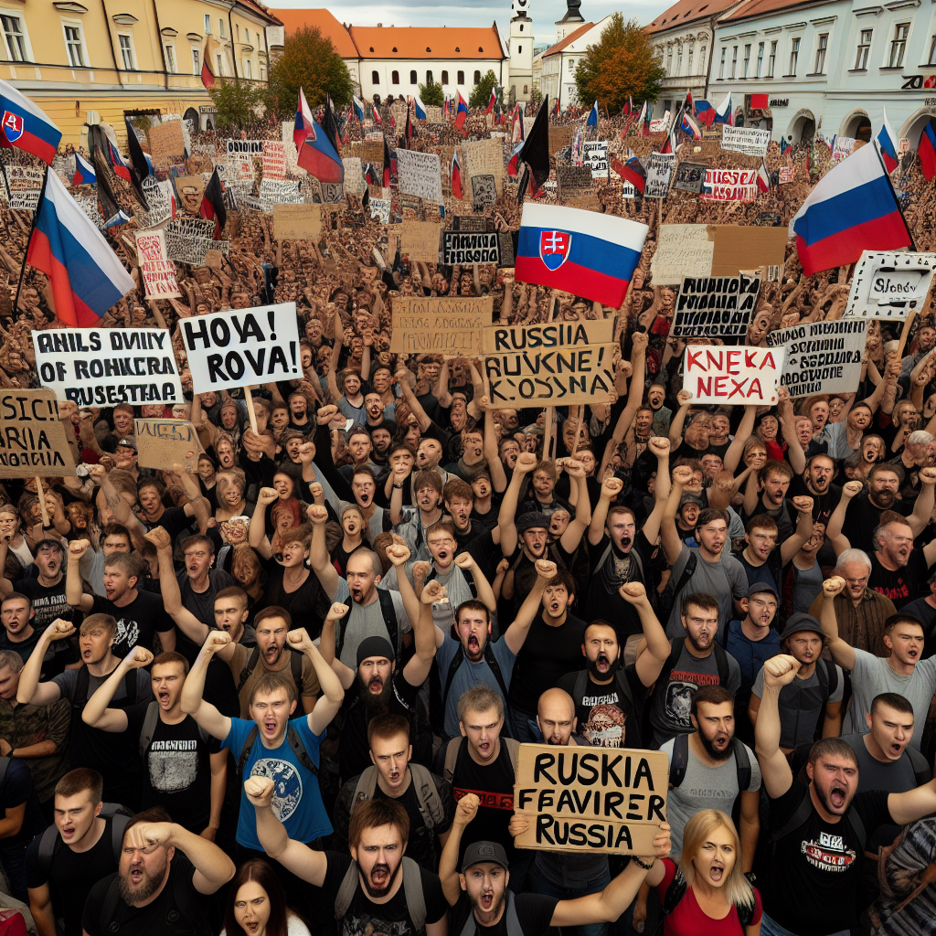Demonstrations Erupt in Slovakia Over Prime Minister Fico's Pro-Russia Stance