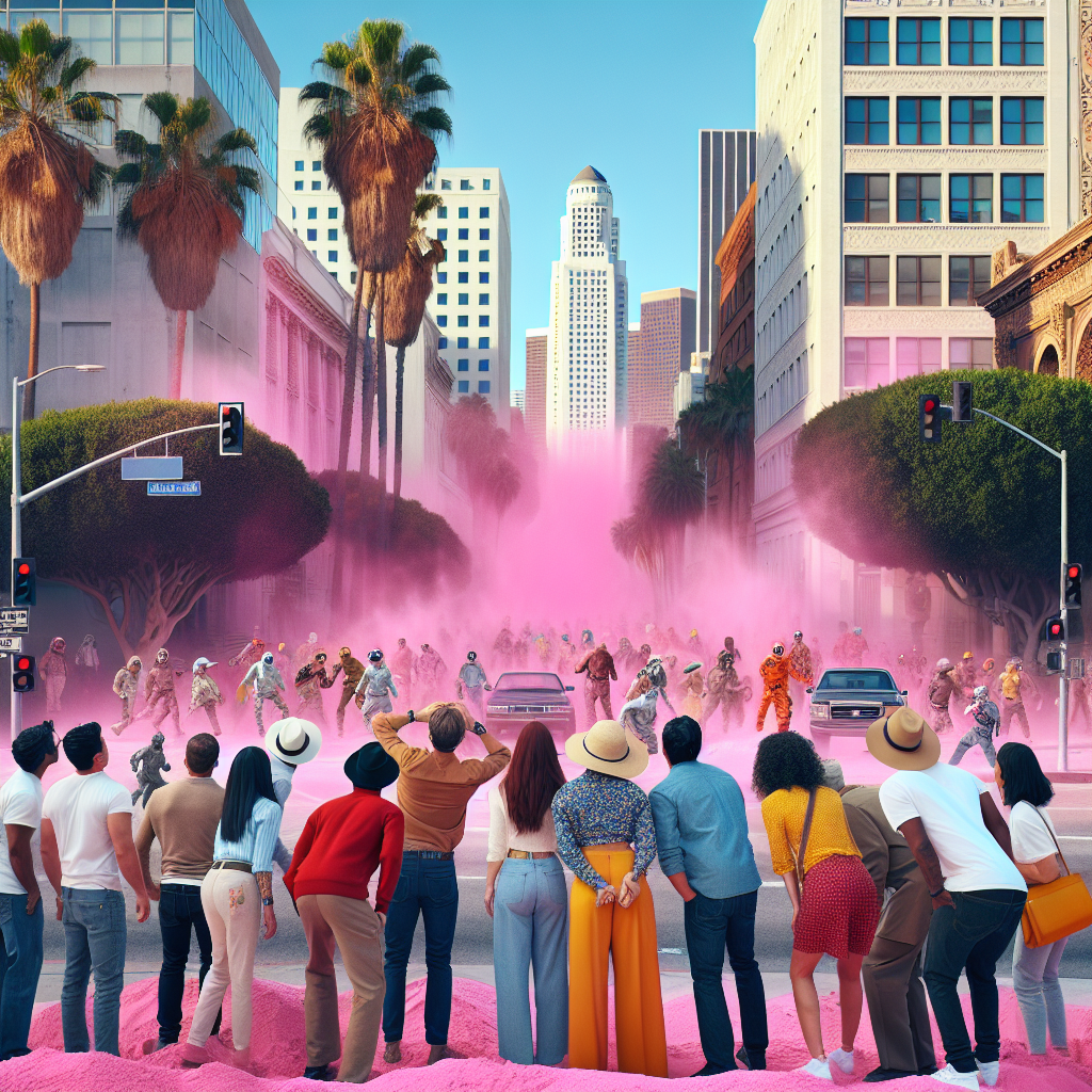 Discovering the Pink Powder Coating in Los Angeles