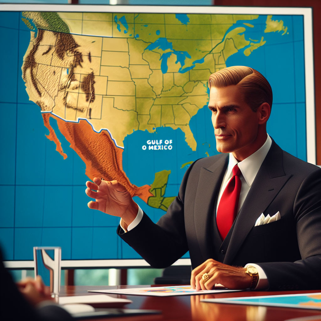 "Donald Trump Proposes Renaming Gulf of Mexico to Gulf of America"