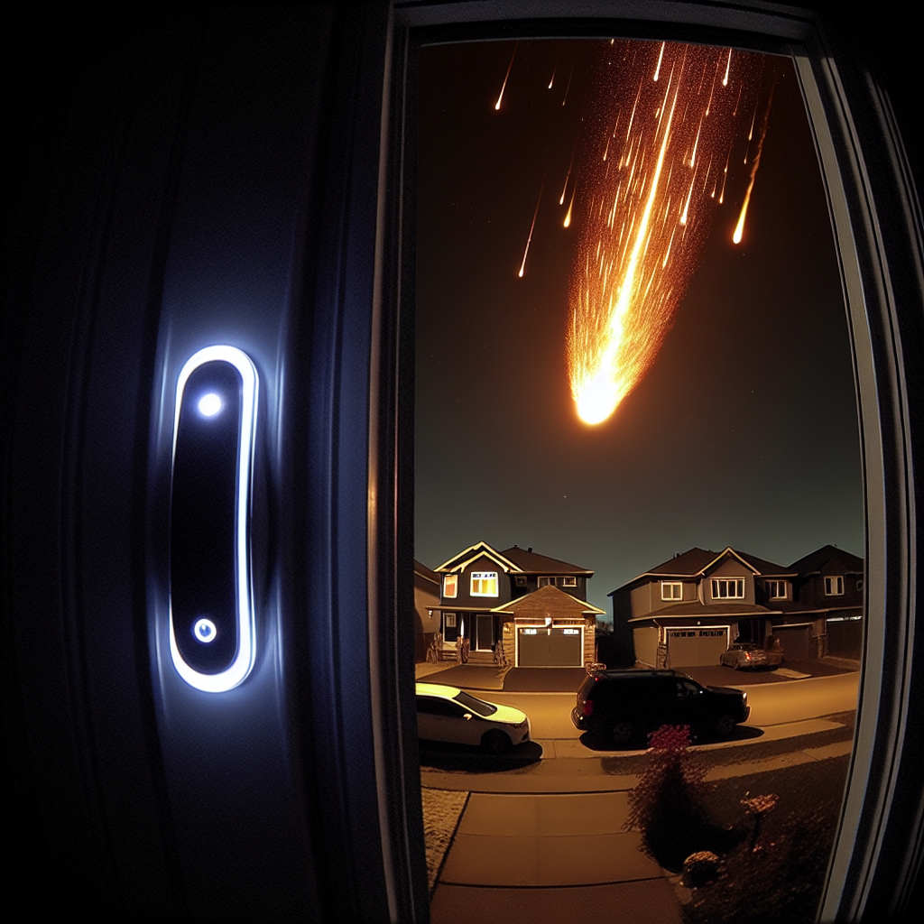 Doorbell Camera Captures Stunning Meteorite Impact in Canada
