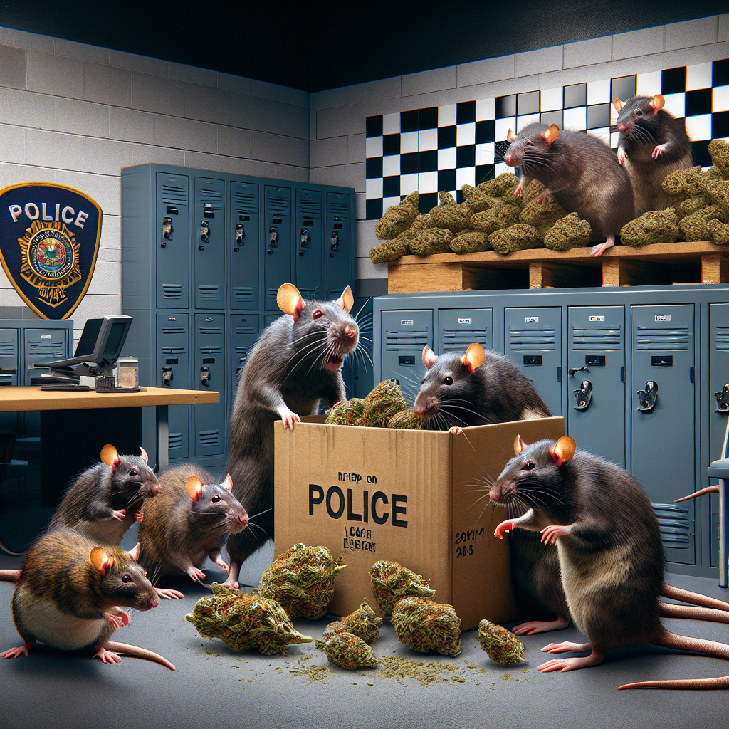 Drug-Addicted Rats Consume Marijuana Evidence at US Police Station