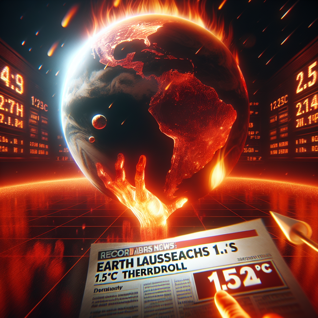 Earth Surpasses 1.5C Threshold with Record Heat in 2024