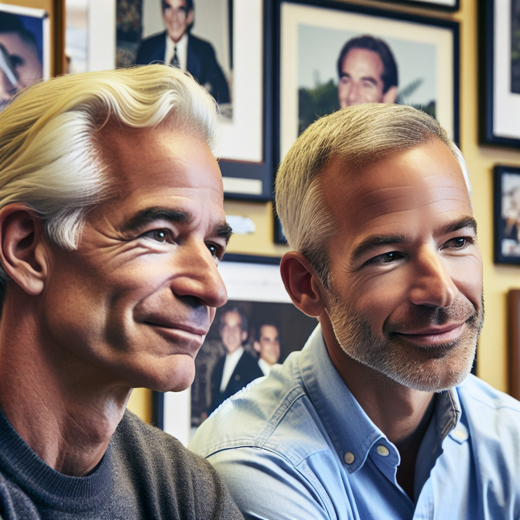 "Elon Musk Reflects on Past with Jeff Bezos in Throwback Photo"