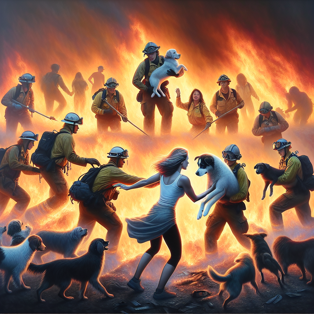 Emotional Appeal to Rescue Dogs During Pacific Palisades Wildfire Goes Viral
