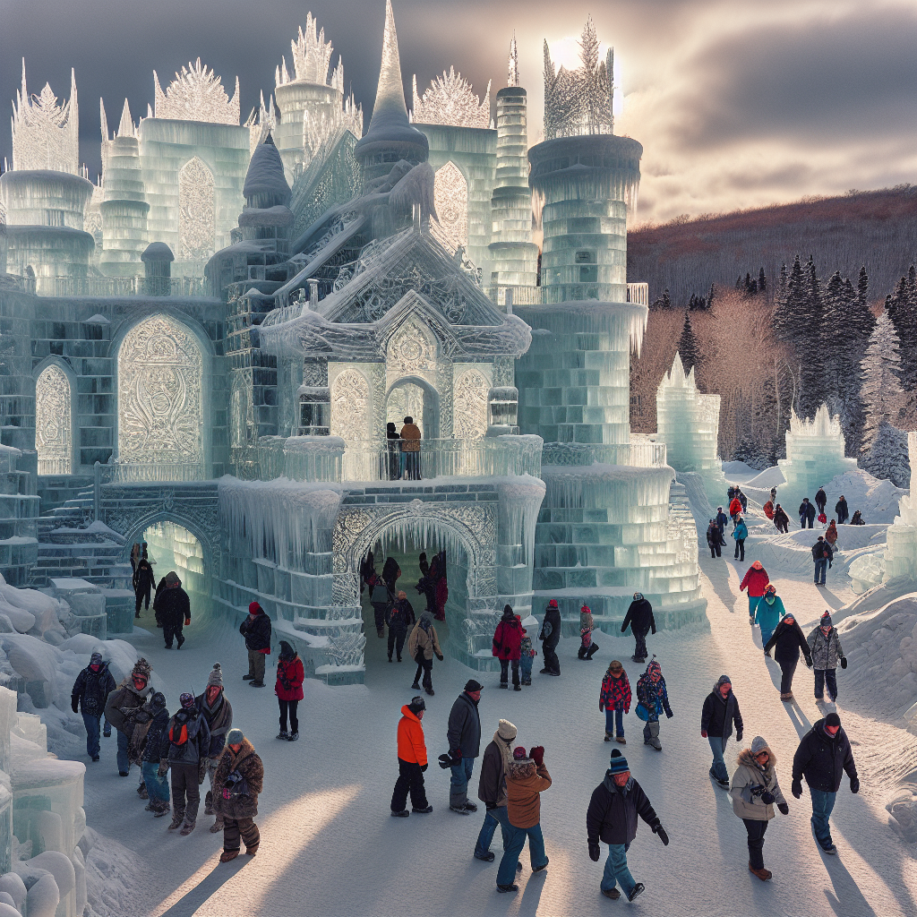 Enchanting Ice Castles Attract Visitors to New Hampshire and Beyond