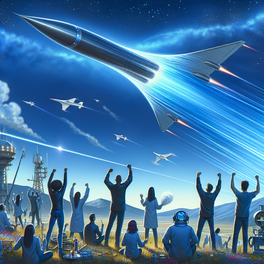 Experimental Jet Achieves Supersonic Milestone in Landmark Flight
