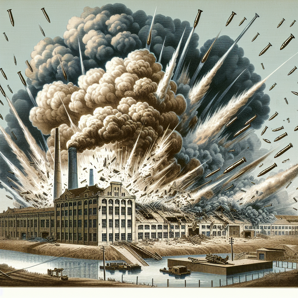 Explosion Strikes EU Weapons Manufacturer's Artillery Shell Facility