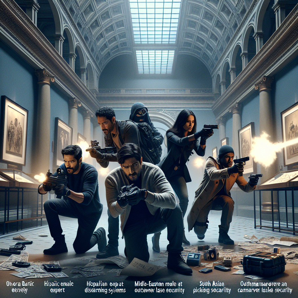 Explosive Heist: Burglars Target Museum in Daring Art Theft