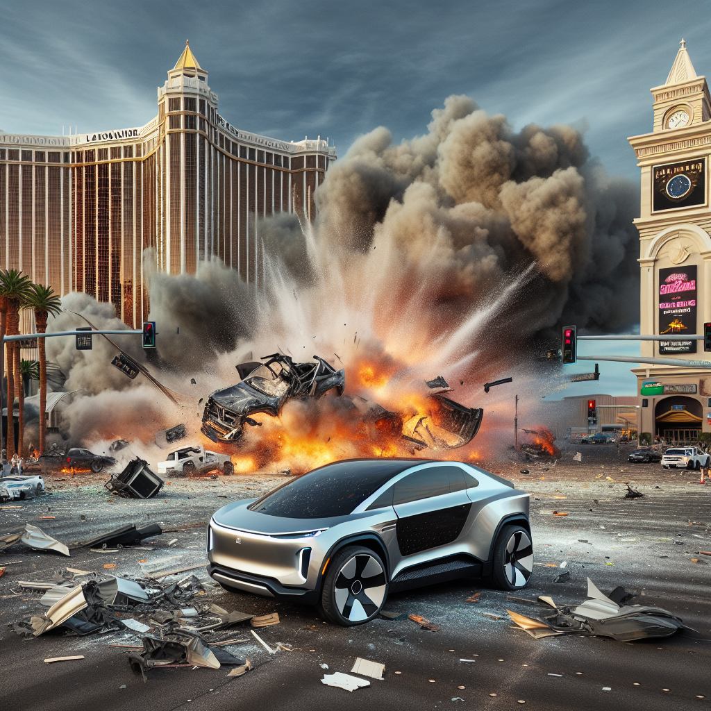 Fatal Explosion: Tesla Cybertruck Incident Near Trump's Las Vegas Hotel
