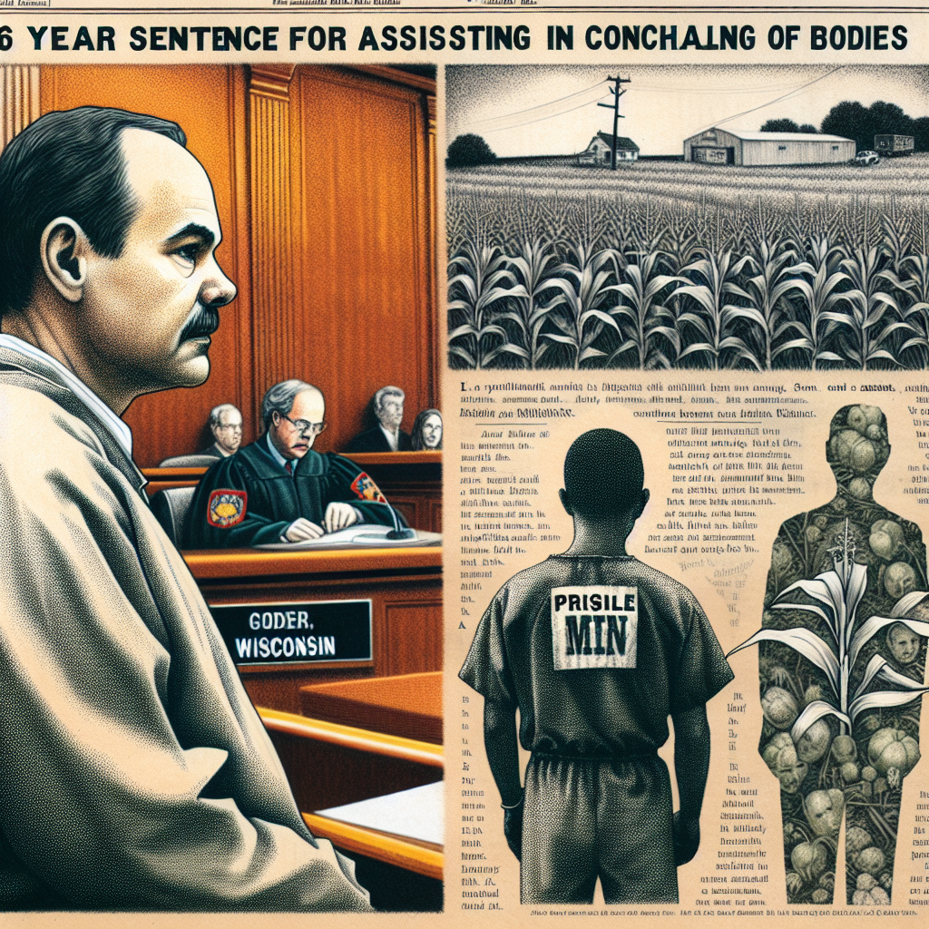Father Sentenced to 16 Years for Aiding Son in Concealing Bodies in Wisconsin Cornfield