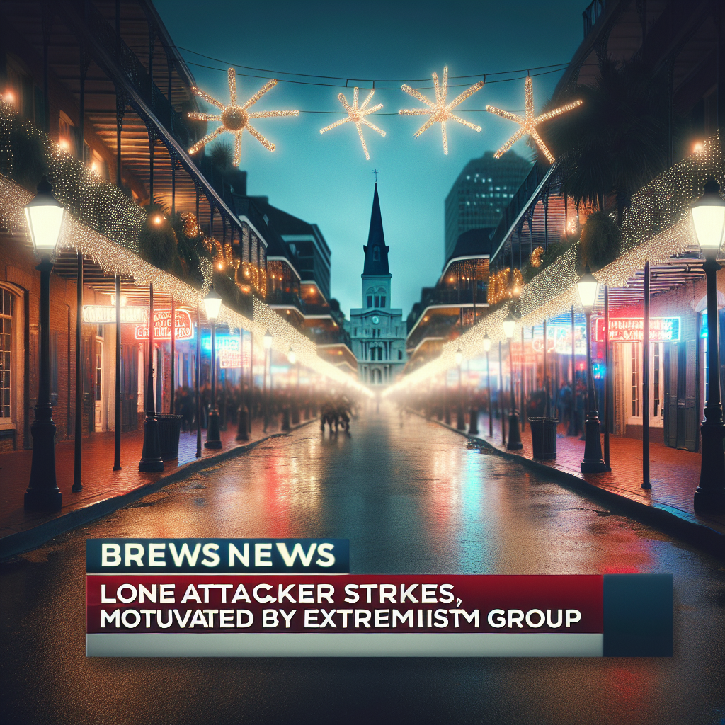 FBI: New Orleans New Year Attacker Acted Alone, Inspired by ISIL
