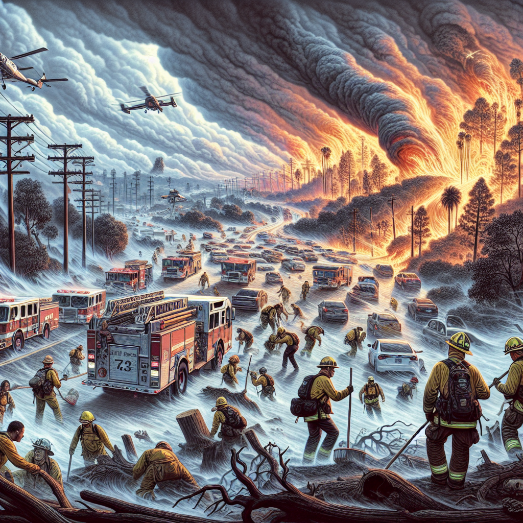 Fierce Winds Present Fresh Obstacles for Los Angeles Firefighters: 10 Key Insights