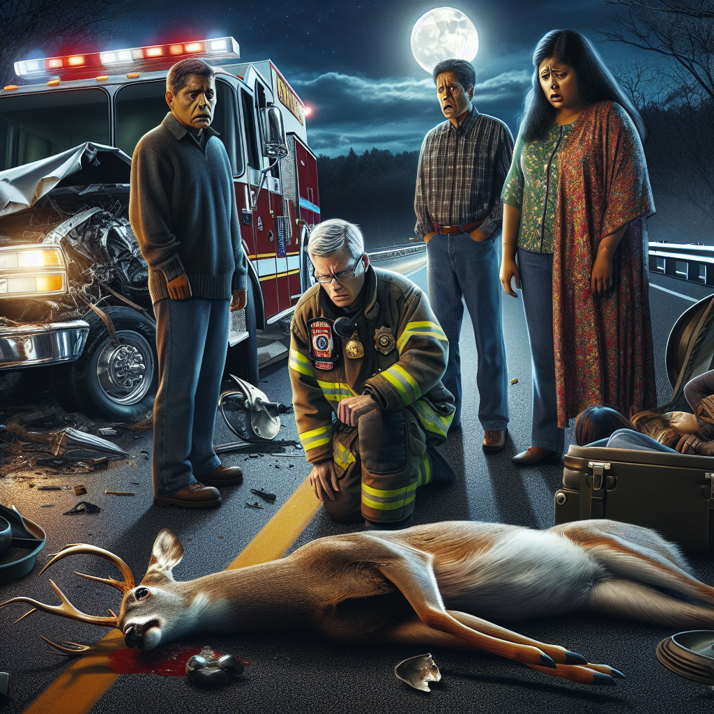 Fire Chief Tragically Killed While Assisting Couple After Deer Collision in Alabama