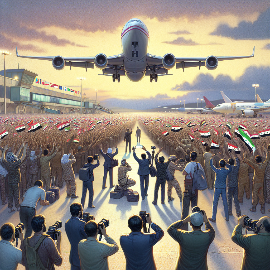 First International Flight Arrives in Syria Post al-Assad Era