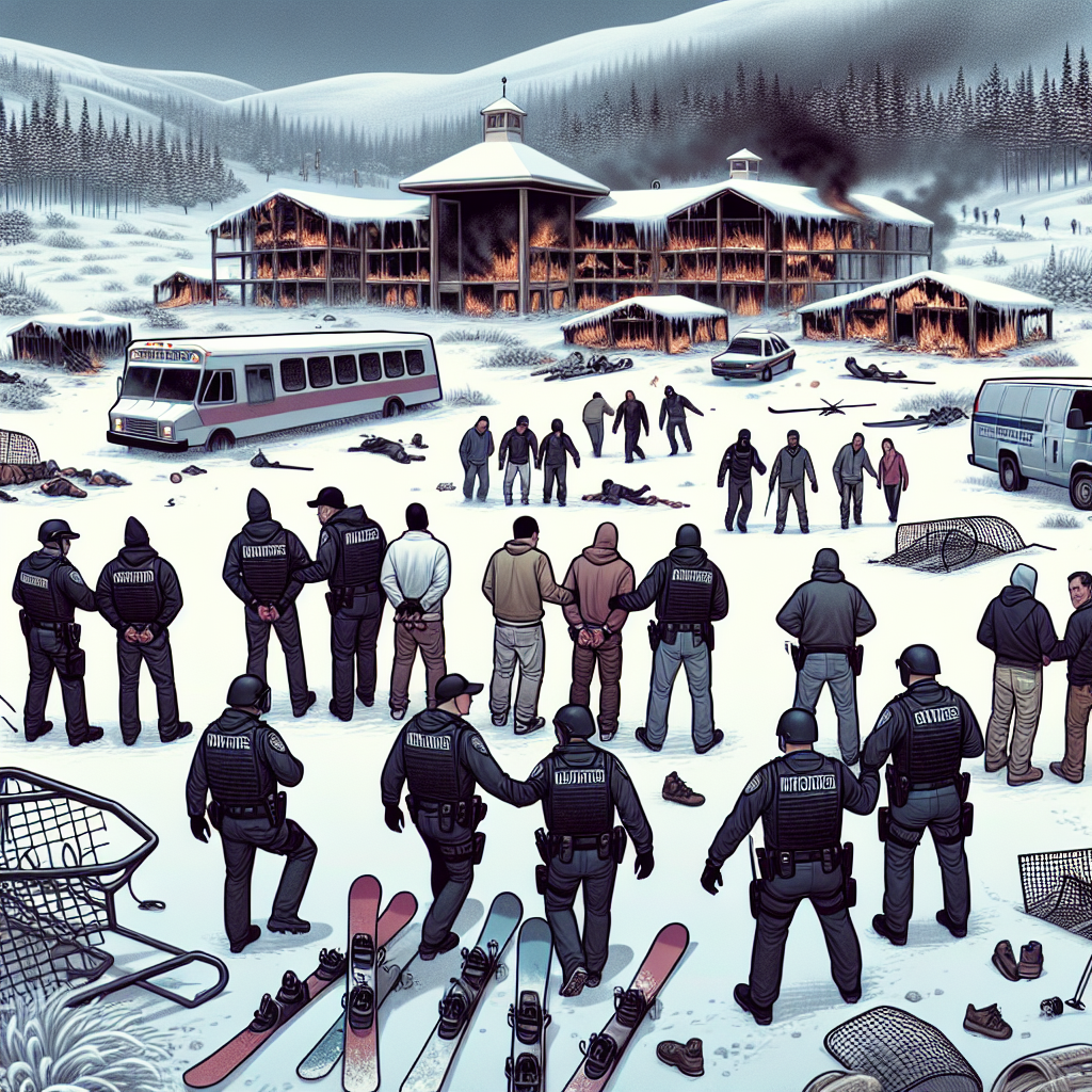 Fourteen Detained in Investigation of Turkish Ski Resort Fire