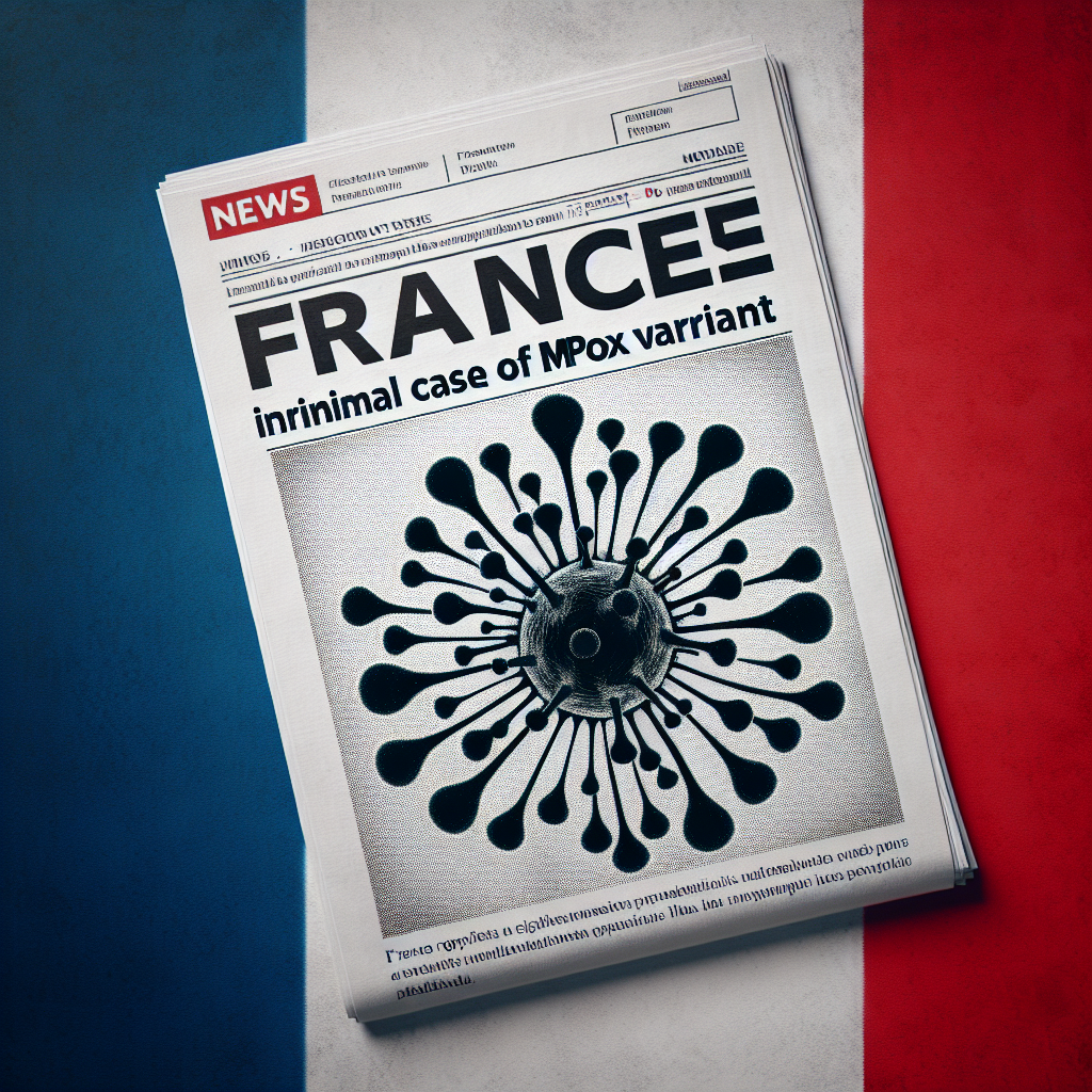 France Reports Initial Case of Mpox Variant