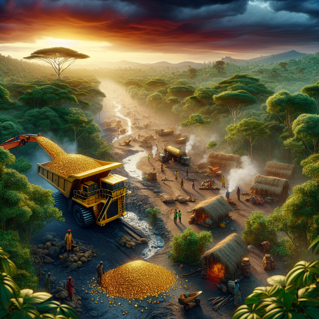 Ghana Confronts 'Looming Crisis' Amid Illegal Mining Surge as Gold Prices Rise