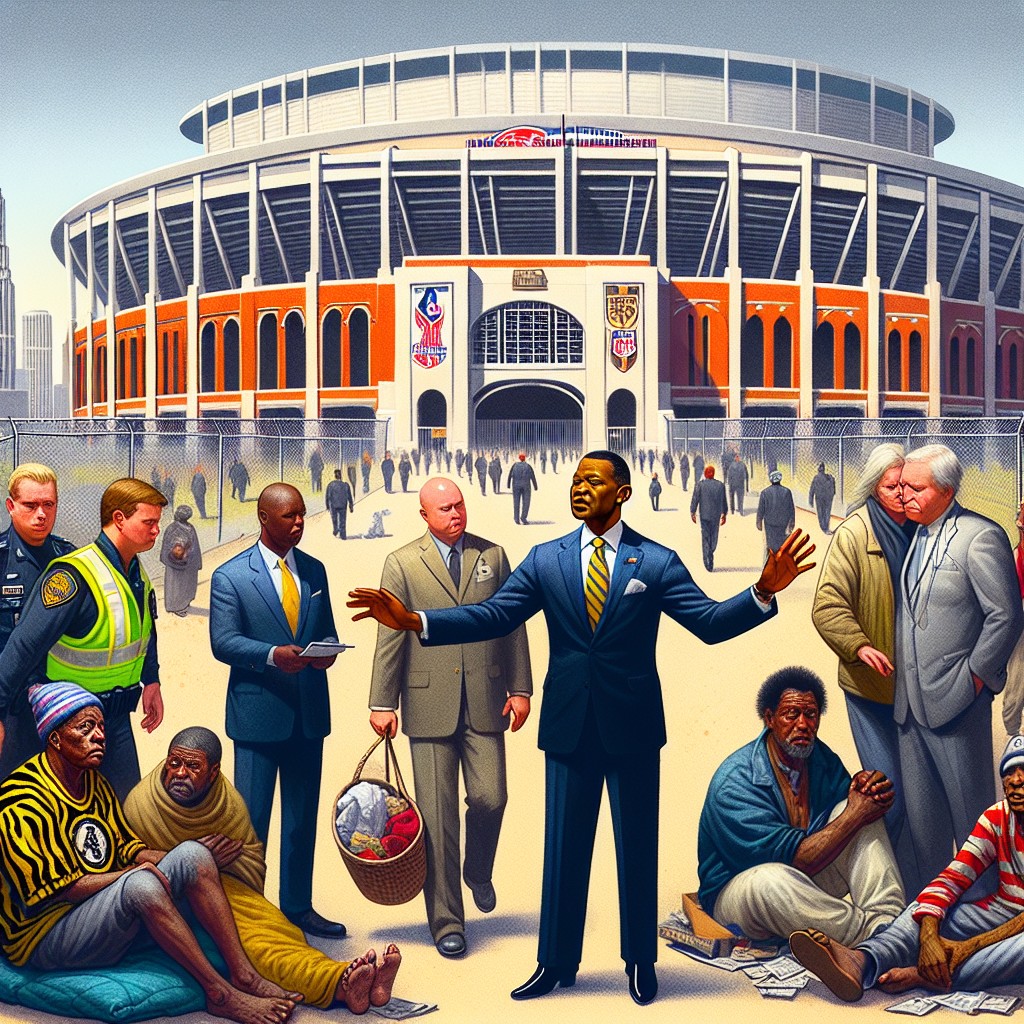 Governor Clears Homeless from New Orleans Superdome Ahead of Super Bowl