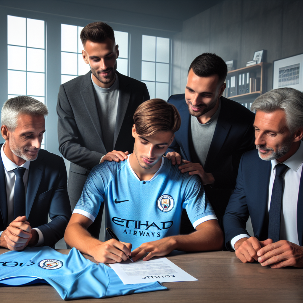 Haaland Signs Decade-Long Deal with Manchester City