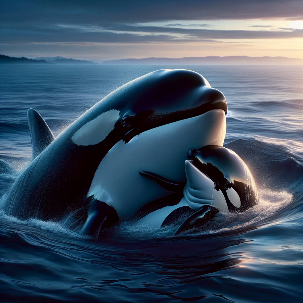 Heartbreaking Scene: Grieving Orca Carries Deceased Calf Once More in US Waters