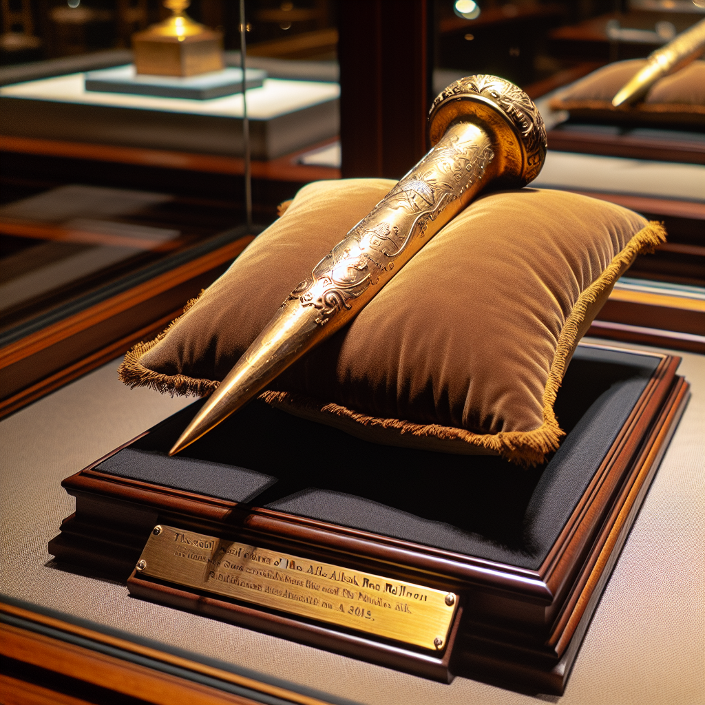 Historic Golden Spike from Alaska Railroad Goes Up for Auction