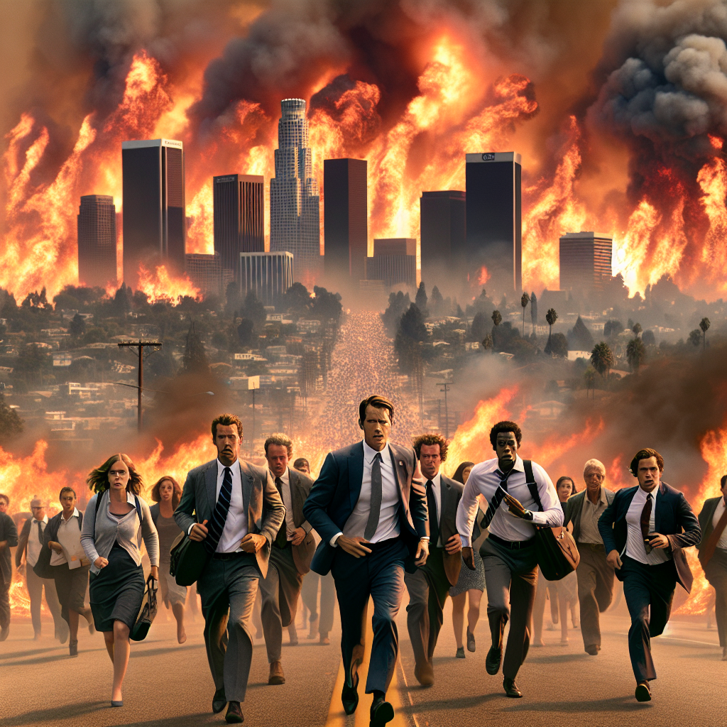 Hollywood Stars Among Thousands Evacuating Los Angeles Due to Wildfire