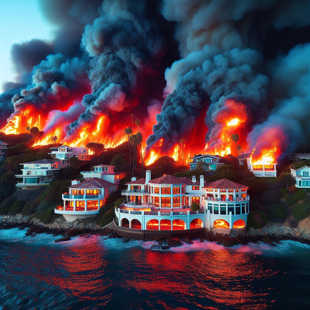 Hollywood Stars' Malibu Oceanfront Homes Destroyed by LA Wildfires