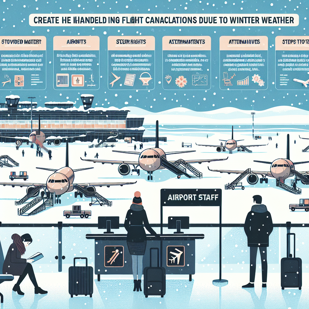How to Handle Flight Cancellations Due to Winter Weather