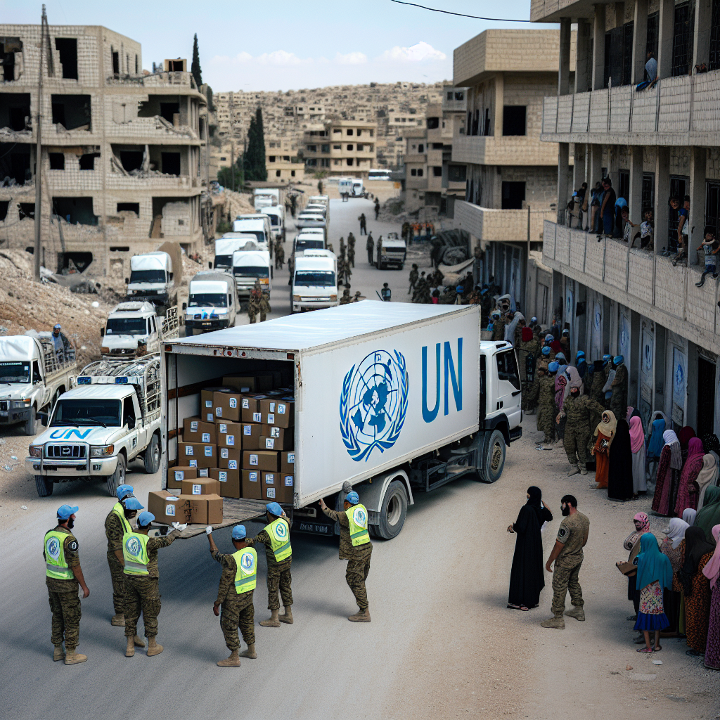 Humanitarian Aid Trucks Reach Gaza Following Israel-Hamas Ceasefire: UN