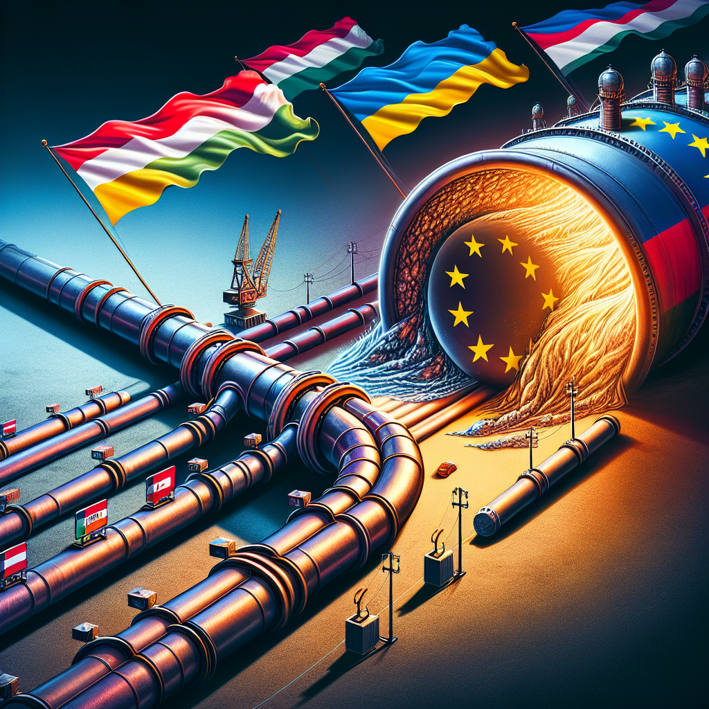 Hungary Accuses Ukraine of Causing EU Gas Price Surge