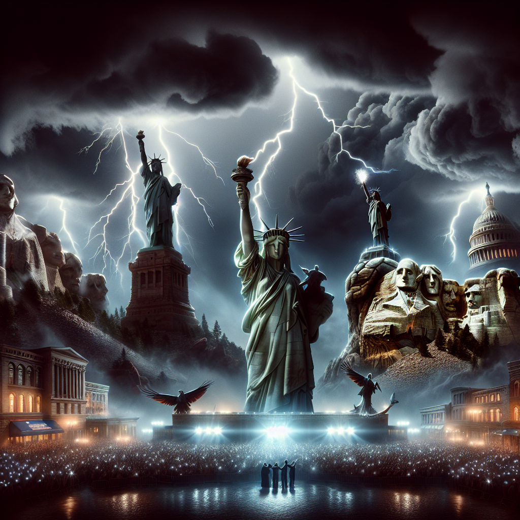 Iconic US Landmarks Struck by Lightning on New Year's Eve (VIDEOS)