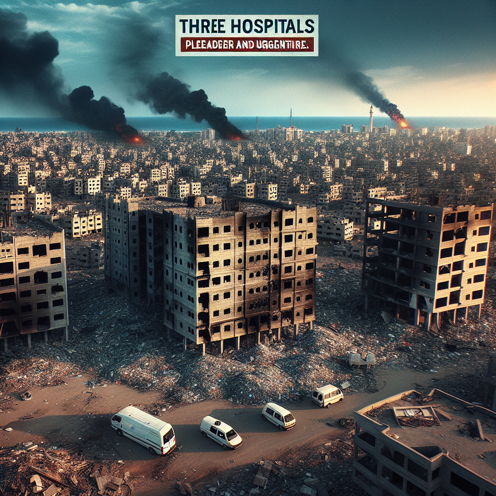 Imminent Closure Threatens Three Gaza Hospitals Amid Deadly Israeli Raids