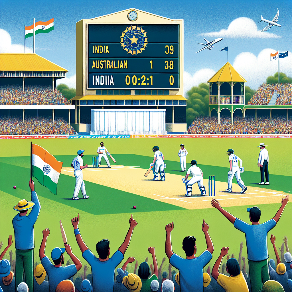India Overcomes Bumrah's Absence to Secure First-Innings Advantage in Australia