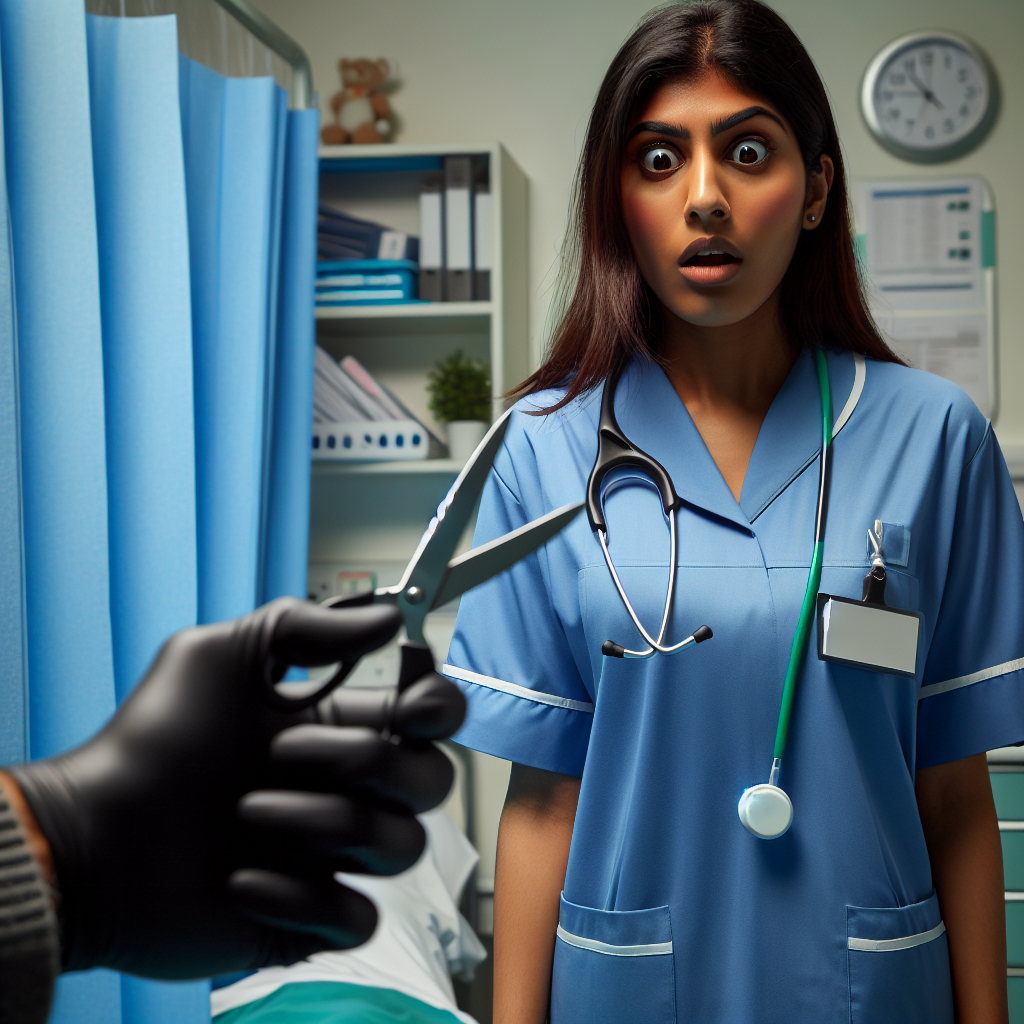 Indian-Origin Nurse Attacked with Scissors at UK Hospital