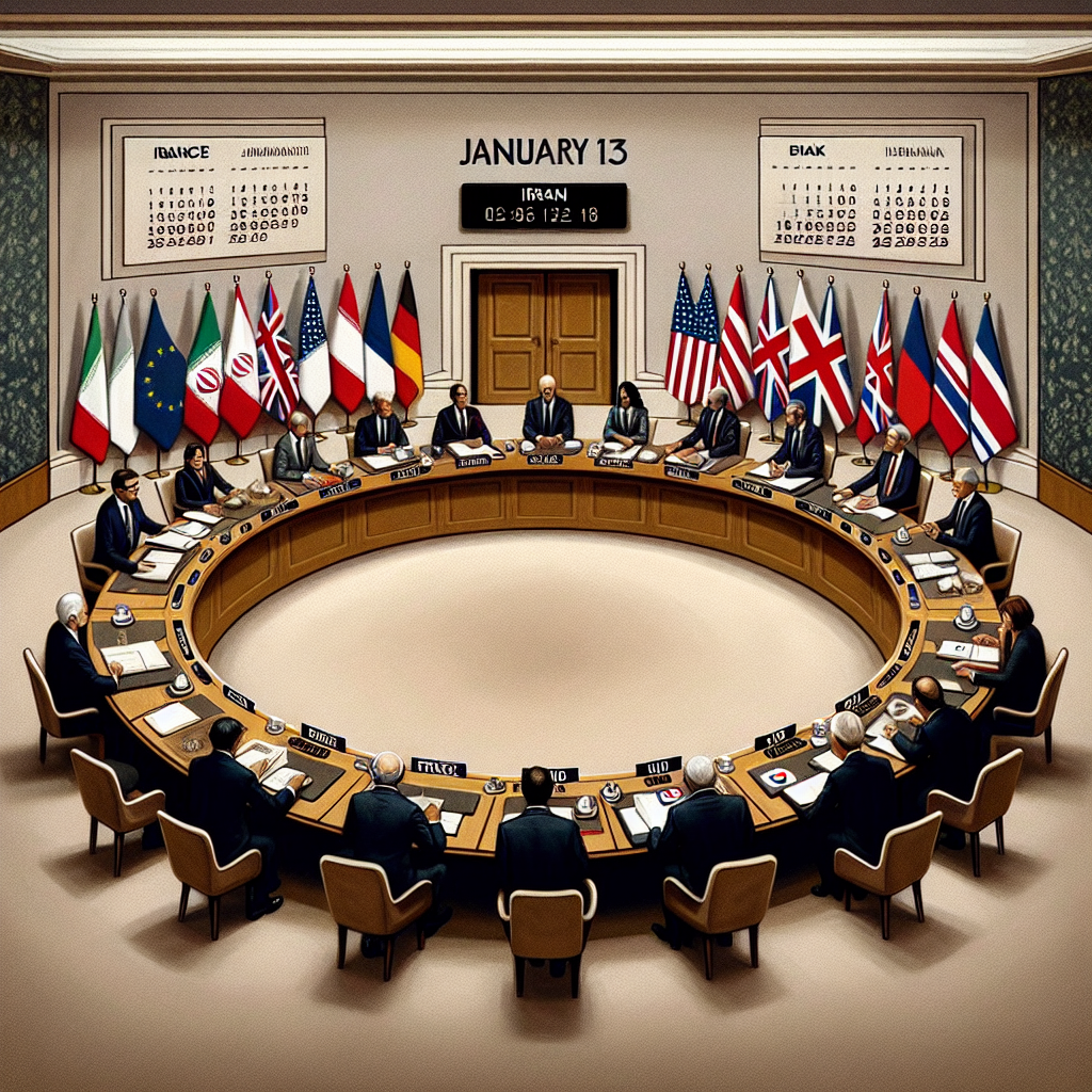 Iran Set for Nuclear Discussions with France, UK, and Germany on January 13: Report