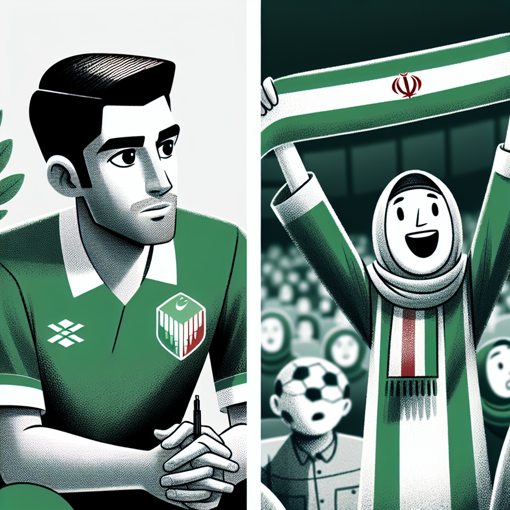Iranian Footballer Questioned After Controversial Embrace with Female Supporter