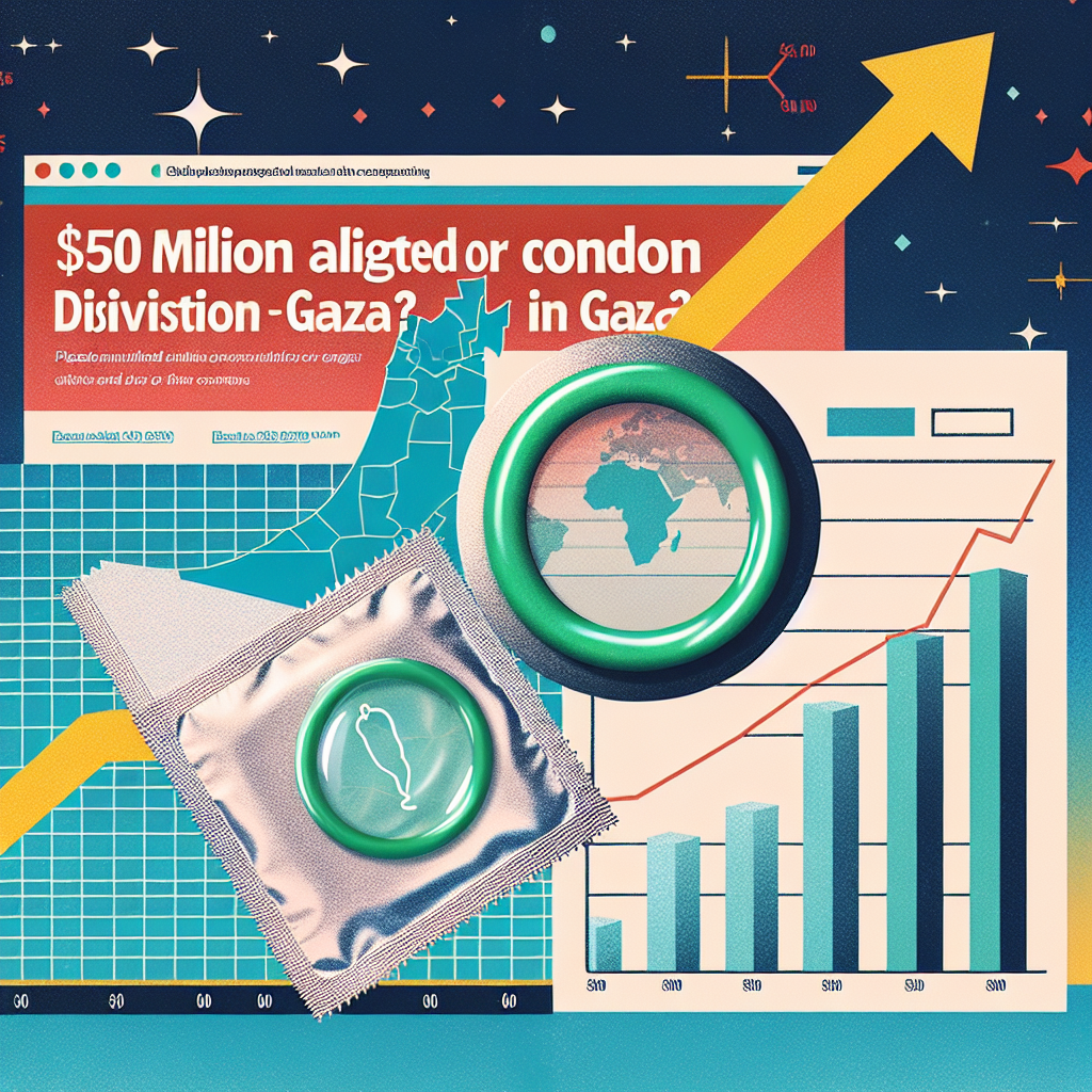 Is $50 Million Allocated for Condom Distribution in Gaza?
